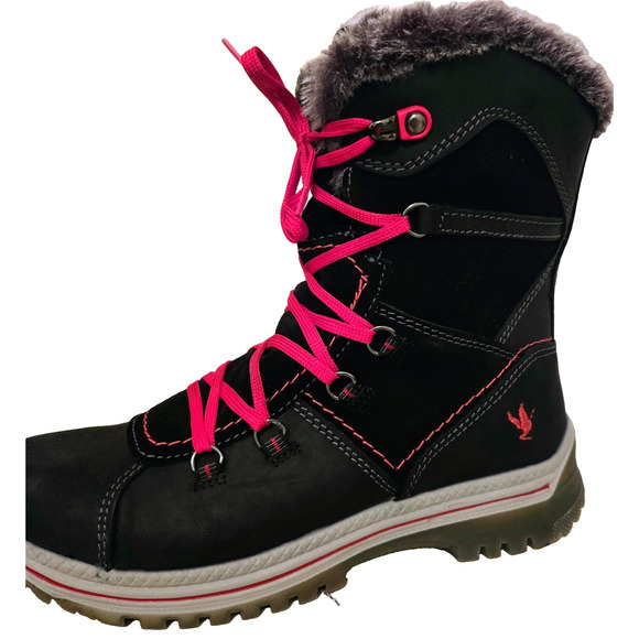 Womens Santana Canada black weatherproof Winter boots size 39 NEW without box - Picture 9 of 11